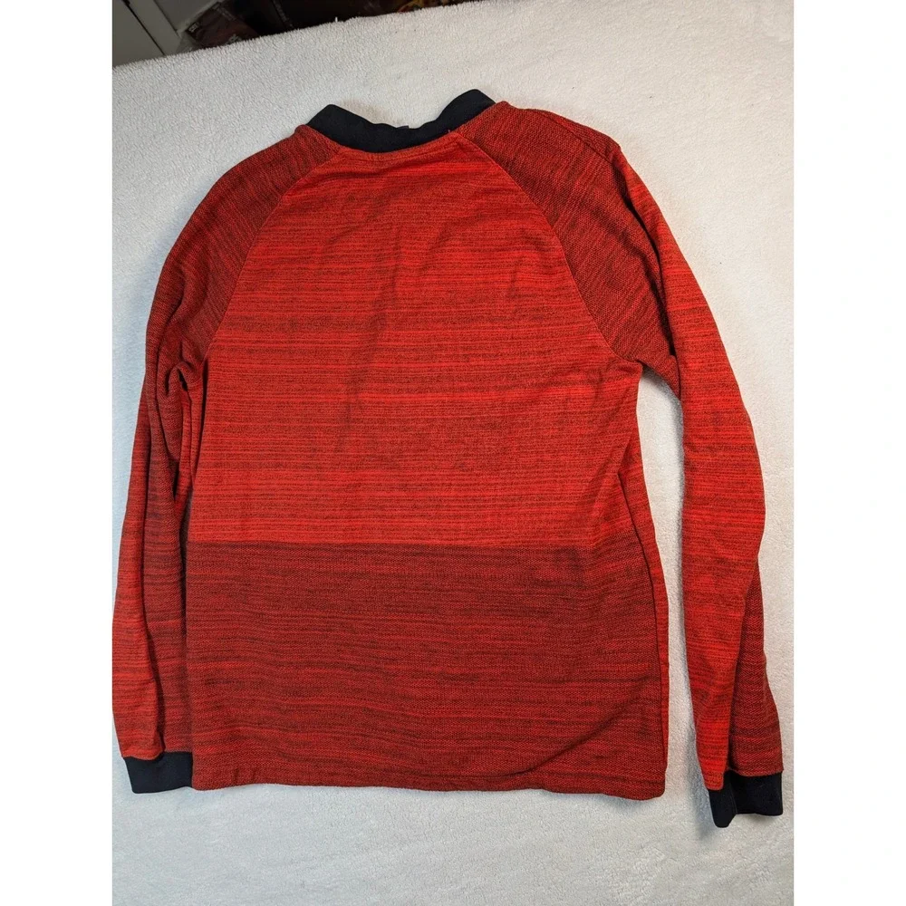 Nike Sportswear Advance 15 Knit Full Zip Jacket Red Black 837008-852 Mens Large